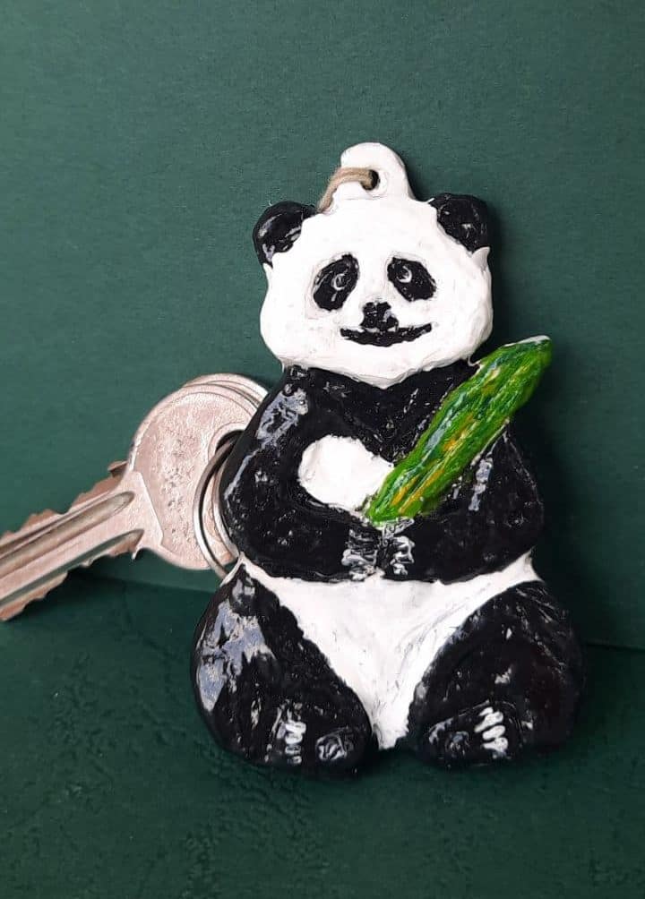 Panda Key chain-Addis Market