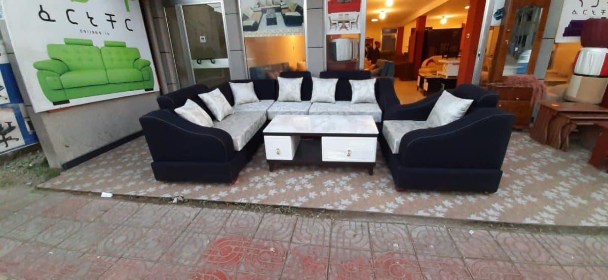 Nigat Furniture - Black and White- Addis Market
