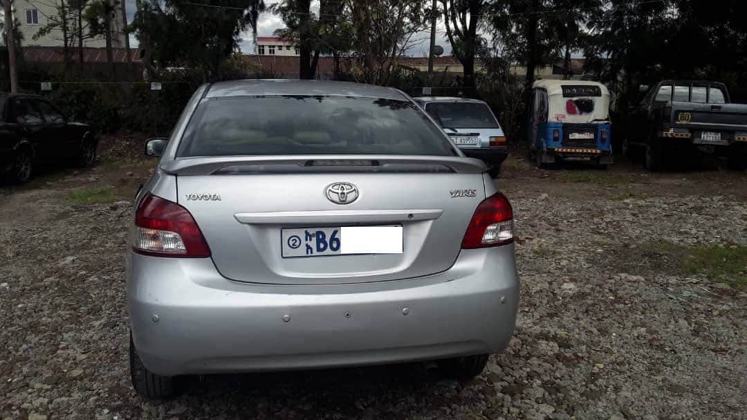 Toyota-Yaris-2007-Back Addis Market