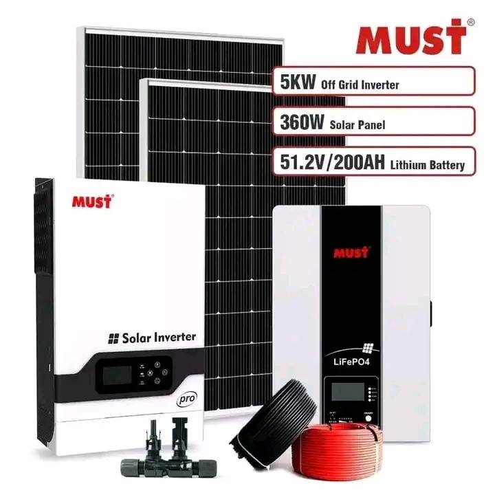 G-power SHOTO Lithium-ion Battery and MUST Inverter