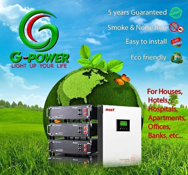 G-power battery inverter solutions-ethiopia